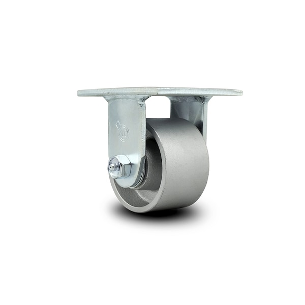 3.25 Inch Semi Steel Wheel Rigid Caster with Ball Bearing